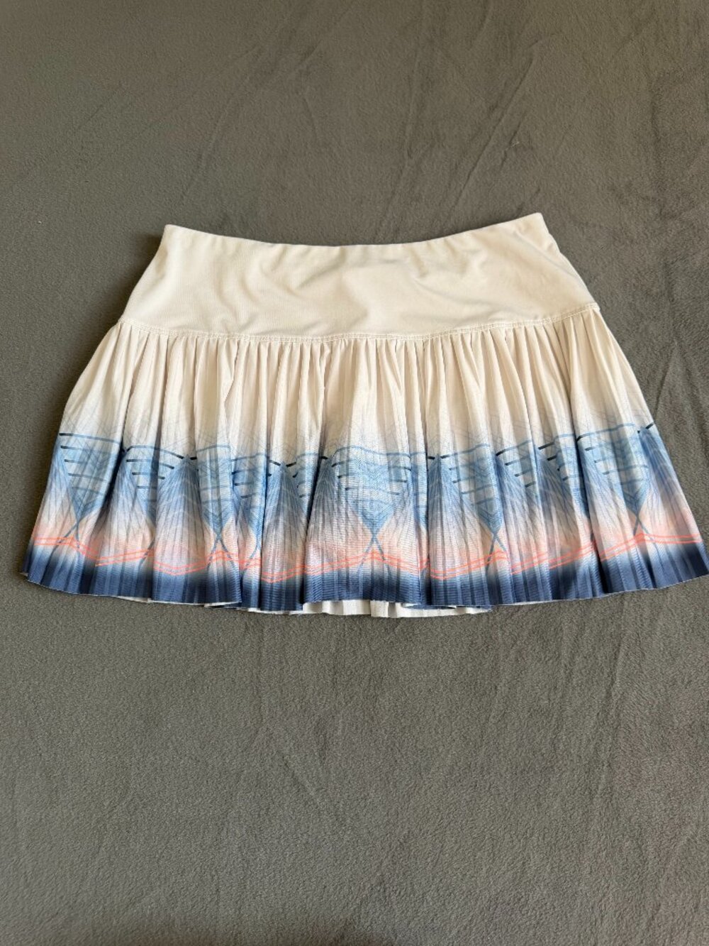 Lucky in Love XL Celestial Geo LONG Astral EveryPlay Skirt Blue Bell